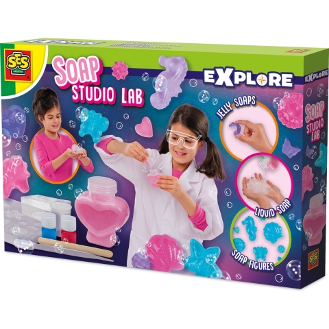 SES Creative - Ontdekken - DIY Laboratorium - Zeep - SES Creative - OneSize - Creatieve Speelset
