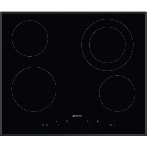 Smeg Kookplaat 60cm SE364ETB | Vitrokeramische kookplaten | 8017709234737