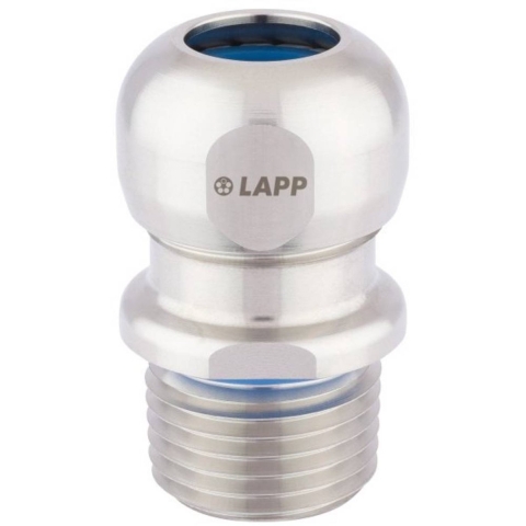 LAPP 53806781 Kabeldoorvoering Klem-Ø (max.): 17 mm RVS 1 stuk(s)