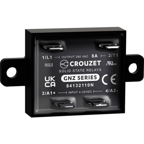 Crouzet Halfgeleiderrelais 84132110N 8 A Schakelspanning (max.): 280 V/AC Willekeurig schakelend 1 stuk(s)