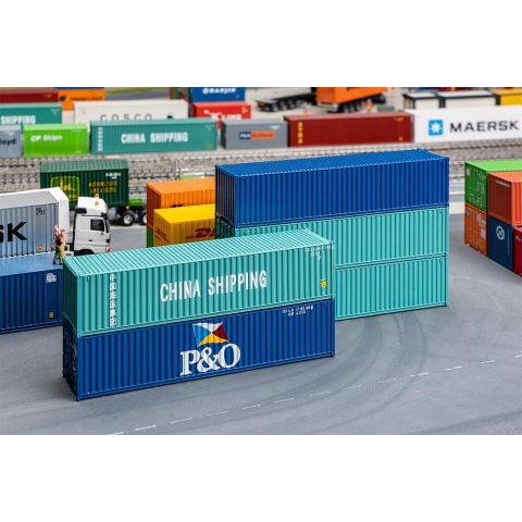 Faller 40 182151 H0 Container 5 stuk(s)