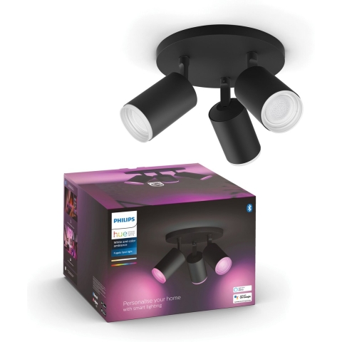 Philips Lighting Hue LED-plafondspots 929003810101 Fugato GU10 12.6 W Warmwit tot koudwit, RGB