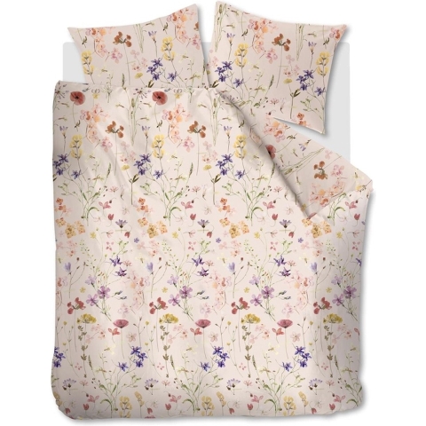 Ariadne at Home Flowerlove dekbedovertrek - 200x200|220 - Zand