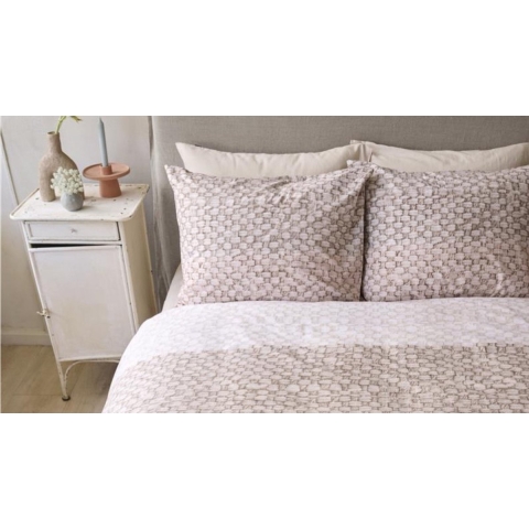 Ariadne at Home Neutrals dekbedovertrek - 240x200|220 - Naturel
