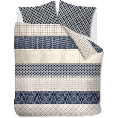 Riviera Maison - RM Ropes navy 200x200|220 - Donkerblauw