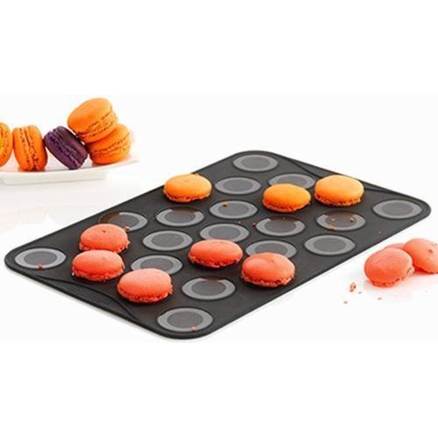 Mastrad - Macarons bakmat, 2x 25 stuks - Mastrad