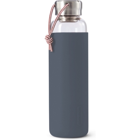 Black+Blum Glazen Waterfles - 600ml - Grijs