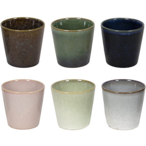 Studio Tavola Koffiekopjes - Senseo Kopjes - Wind - 200 ml - 6 stuks