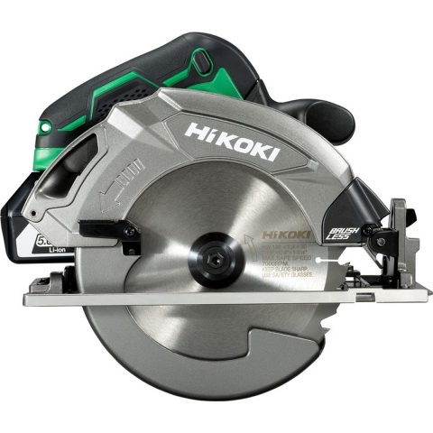 Hikoki C1807DAWRZ | Accu cirkelzaag | 18 V | 190 mm | Set | 2x 5,0Ah Accu | n HSC IV koffer - C1807DAWRZ