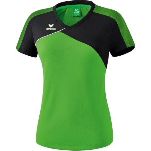 SALE! Erima 1081813 Premium One 2.0 T-Shirt Function - Green/Black/White - 44