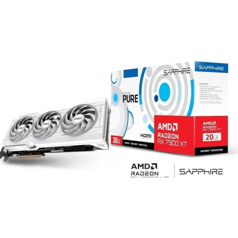Sapphire AMD Radeon RTX 5090 Videokaart Radeon RX7900XT Pure 32 GB GDDR7-RAM PCIe x16 HDMI 2.1, DisplayPort 2.1