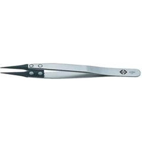 C.K T2391 Onderdelenpincet 5CF Spits, fijn, extra dünn 130 mm
