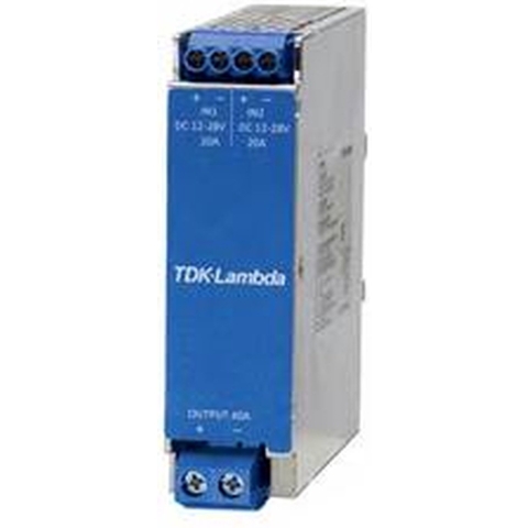 TDK-Lambda DRM40B DIN-rail redundantie module 40 A Aantal uitgangen: 1 x
