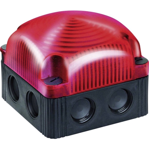 Werma Signaltechnik Signaallamp LED Werma 853.110.54 Rood Flitslicht 12 V/DC