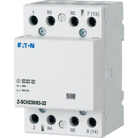 Eaton Z-SCH230/63-22 Installatiezekeringautomaat Nominale spanning: 230 V, 240 V Schakelstroom (max.): 63 A 2x NO, 2x NC 1 stuk(s)