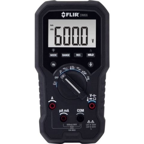 FLIR DM66 Multimeter Digitaal CAT IV 300 V, CAT III 600 V