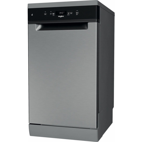 Whirlpool WSFC 3M27 X Slimline Vaatwasser - RVS