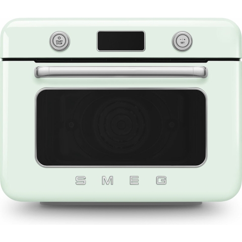 SMEG COF01PGEU Vrijstaande Combi Stoomoven 50&apos;s Style - Watergroen