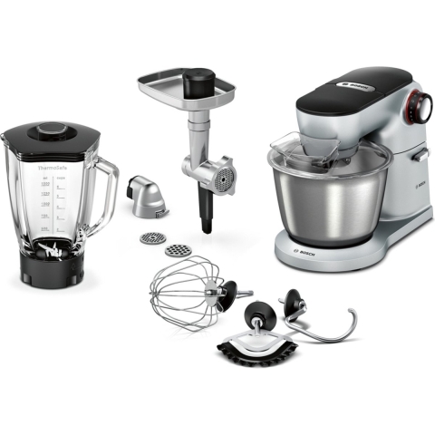 BOSCH MUM9B34S27 Serie 8 Keukenmachine OptiMUM 1400 W - Zilver/Zwart