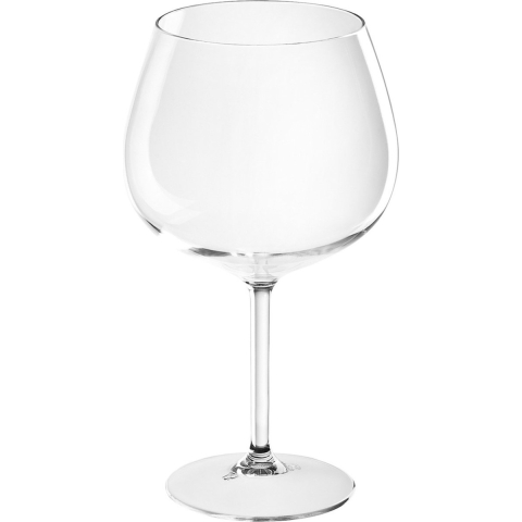 Santex Gin Tonic glas - 4x - transparant - kunststof - 860 ml - onbreekbaar -