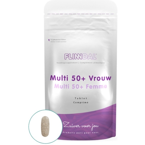Multi 50+ Vrouw en Man Pakket Multi 50+ Vrouw en Man Herhaalgemak - 1 Item - Flinndal
