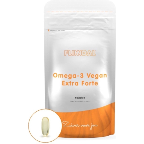 Omega-3 Vegan Extra Forte 90 capsules - 90 Capsules - Flinndal