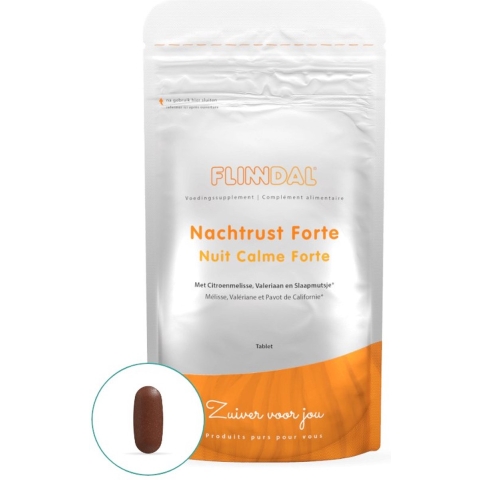 Nachtrust Forte 90 tabletten - 90 Tabletten - Flinndal