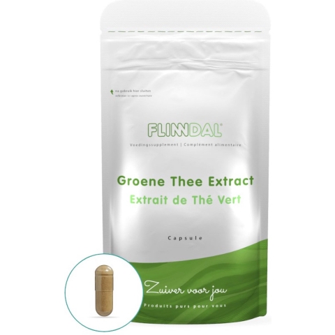 Groene Thee Extract 90 capsules - 90 Capsules - Flinndal