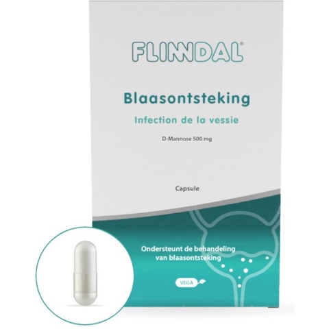 Blaasontsteking 90 capsules (3 verpakkingen) - 90 Capsules - Flinndal