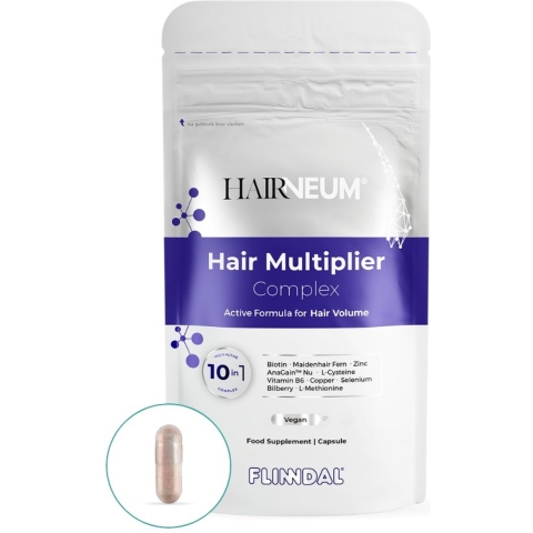 Hair Multiplier Complex 90 capsules - 90 Capsules - Flinndal