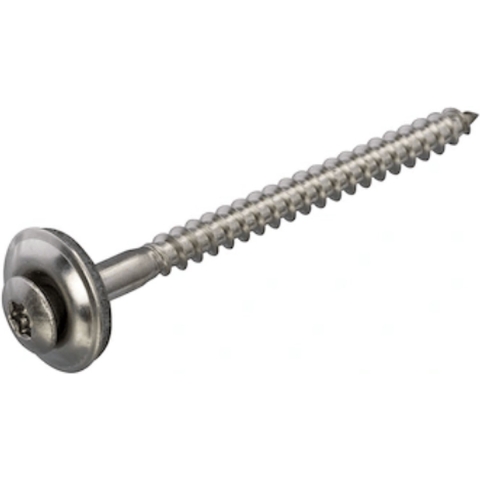 Hoenderdaal Spenglerschroef Rvs-A2 Lk Met Epdm Ring 15Mm Torx TX20 4.5X35 | 200 stuks - 0207.30.33401