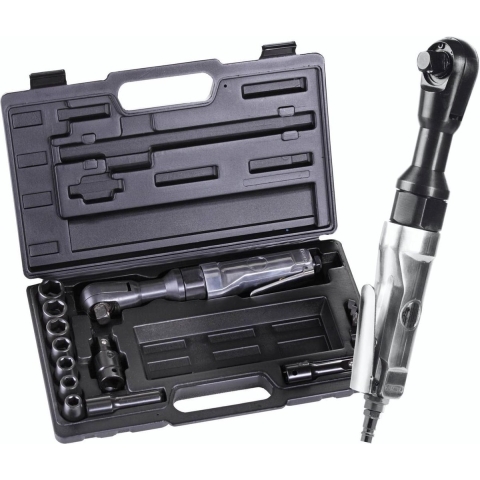 Aerotec Pneumatische ratelschroevendraaier 1/2 (12.5 mm) 6.3 bar Incl. koffer