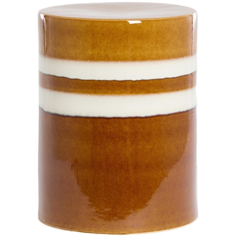 Light & Living Bijzettafel Mooca - Lichtbruin - Ø33cm