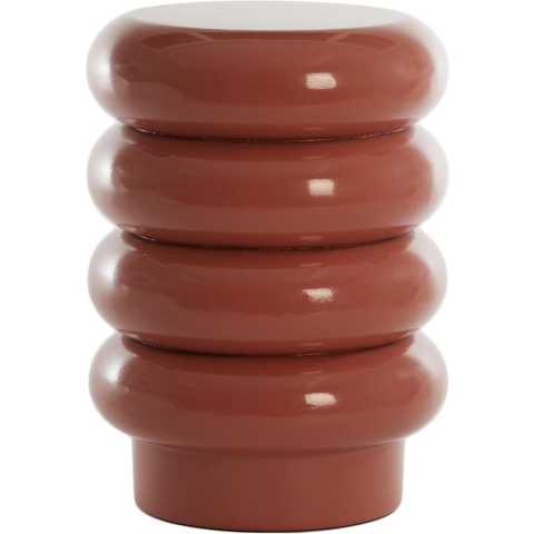 Light & Living Bijzettafel Mirogi - Rood - Ø30cm