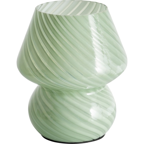 Beliani - LOBO - Tafellamp - Groen - Glas