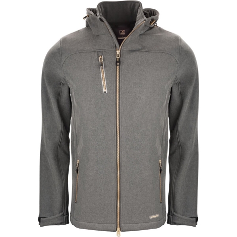 Cutter & Buck 351456 Whittier Jacket Men - Antraciet Melange - S