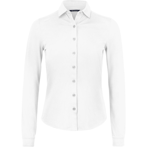 Cutter & Buck 352411 Advantage Shirt Dames - Wit - L
