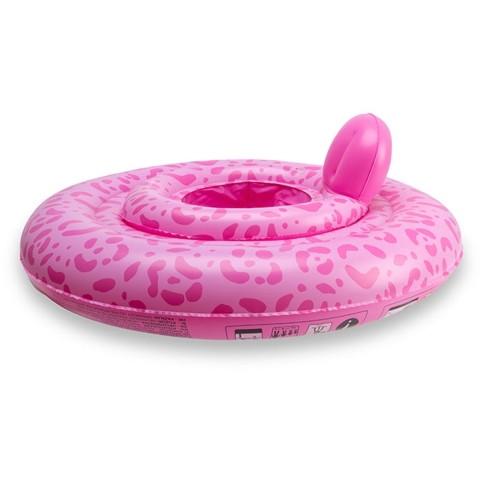 Swim Essentials Baby Float Leopard Roze 0-1 jaar