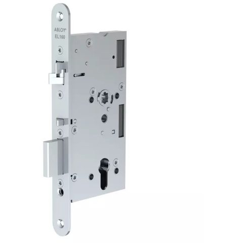 ABLOY EL160 Veiligheidspaniekdeurslot | zelfvergrendelend | SKG** | DM65mm | PC72mm | voorplaat RVS 24x235mm afgerond | DR 1+2+3+4 - 10013772