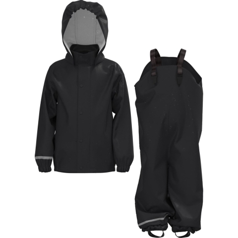 Name It Regenkleding - Noos - PU - Zwart - Name It - 7 jaar (122) - Regenkleding