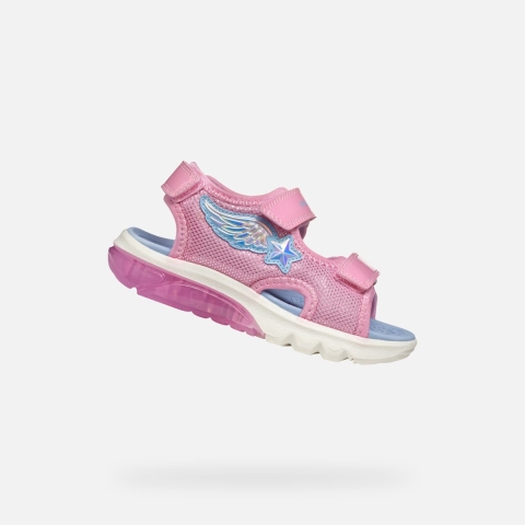 Geox Sandalen - Cyberdrone - Roze/LT Sky - Geox - 32 - Sandalen