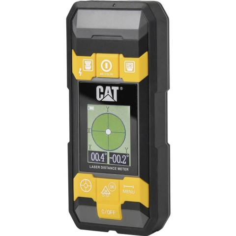 CAT 4in1 Laserafstandsmeter Incl. kruislijnlaser 40 m