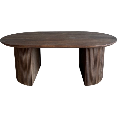 Old Inn - Salontafel Luca ovaal bruin