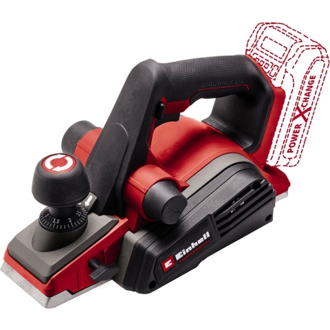 Einhell TP-PL 18/3 Li BL Vlakschaafmachine Met afzuiging 82 mm