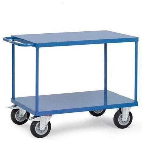 Fetra Transportwagen 2401B Werkplaatswagen Staal Poedercoating Laadvermogen (max.): 600 kg Blauw