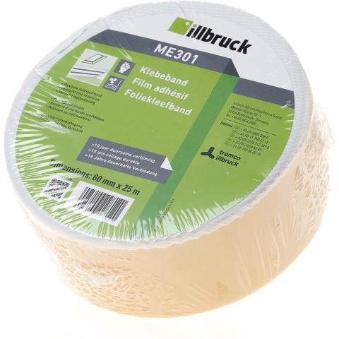 Illbruck ME301 | Foliekleefband | 60 x 0,1 mm | 1 rol a 25 meter - ME301304211