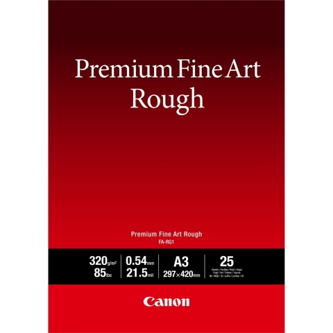 Canon Premium Fine Art Rough A3 297x420mm 25 vel 320g