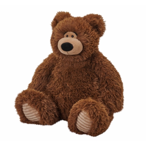 Wild Republic bruine beer knuffel - 40 cm - Pluche - zittend - Beren - dierenknuffels -