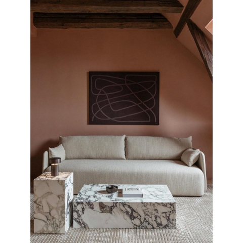 Audo Copenhagen Offset 2-zits Bank Bouclé Gold