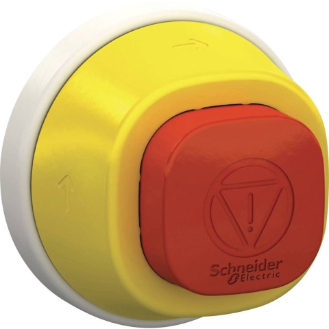 Schneider Electric ZB5AS84W2B Noodstopknop 24 V IP66, IP67, IP69, IP69K 1 stuk(s)